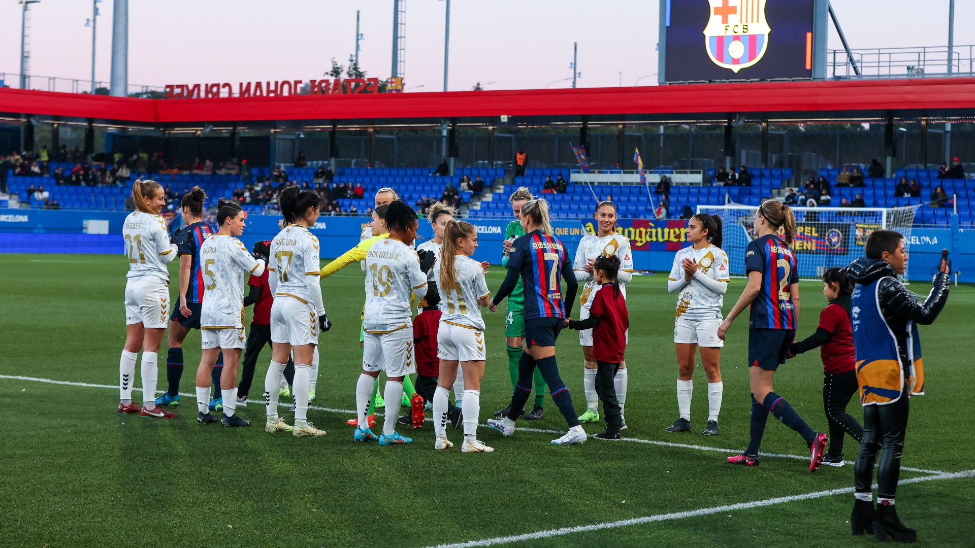 Levante Las Planas, Barcelona femenino, Finetwork Liga F