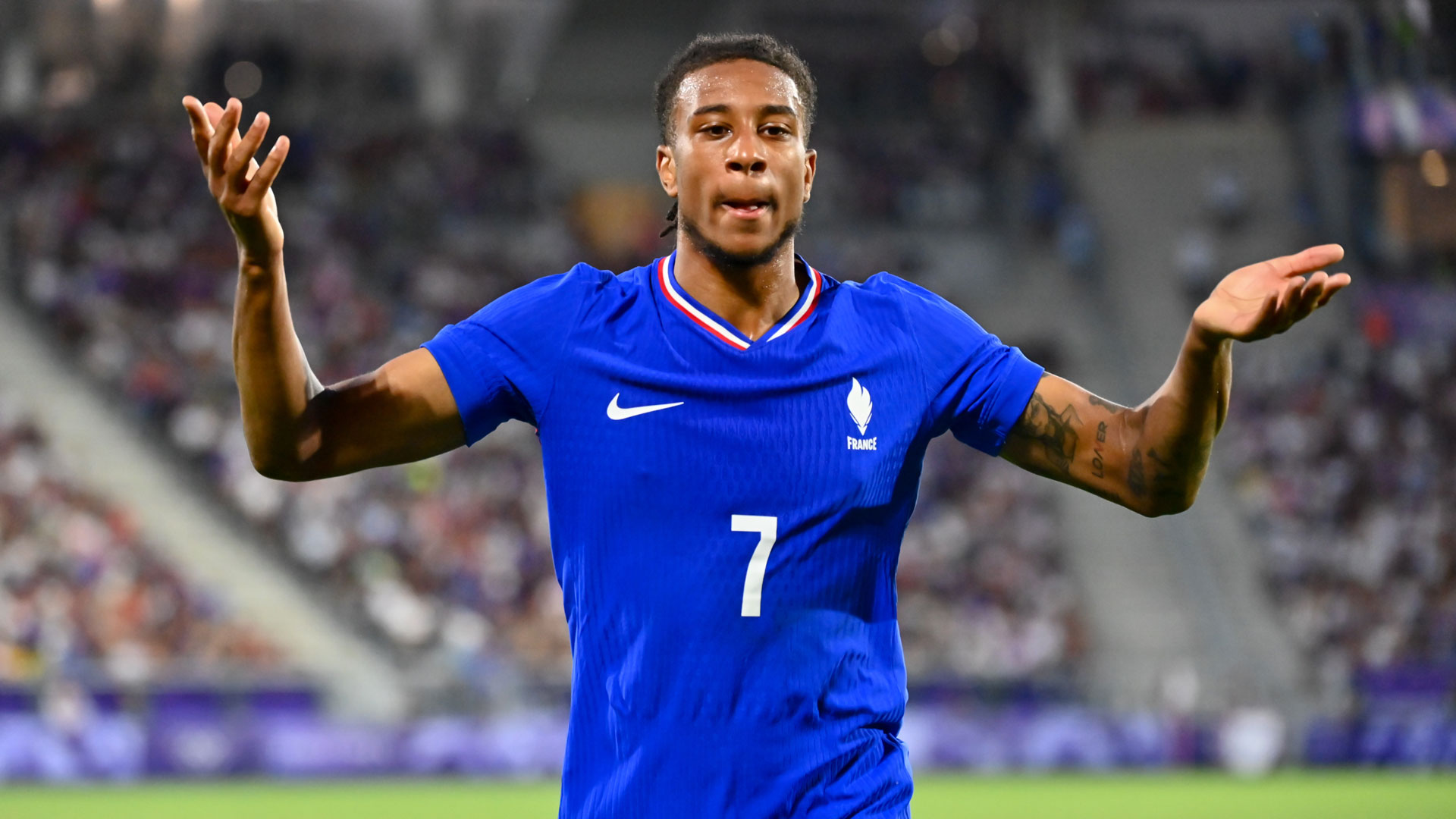 Michael Olise Frankreich Olympische Spiele 02082024