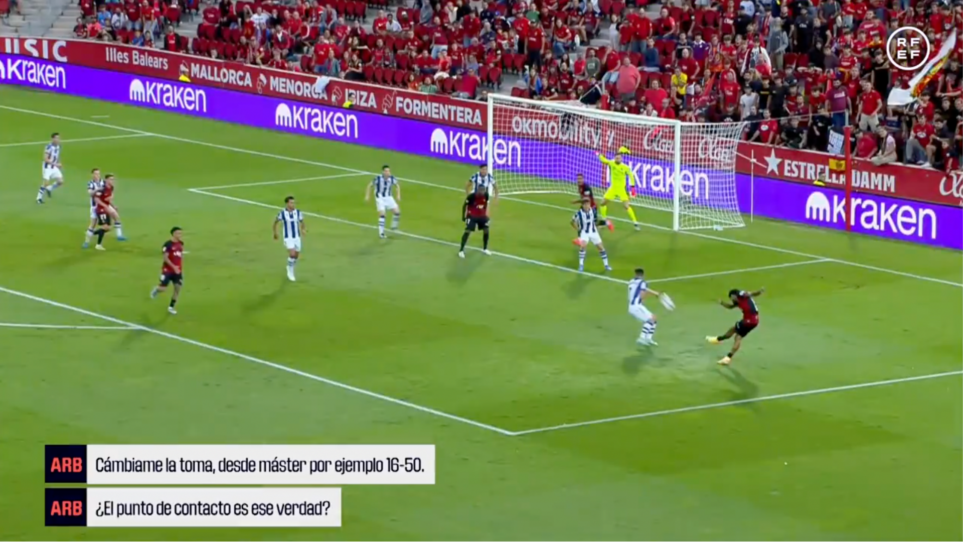 Penalti Real Sociedad vs Mallorca