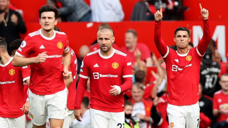 Manchester United Ronaldo Maguire Shaw Fußball