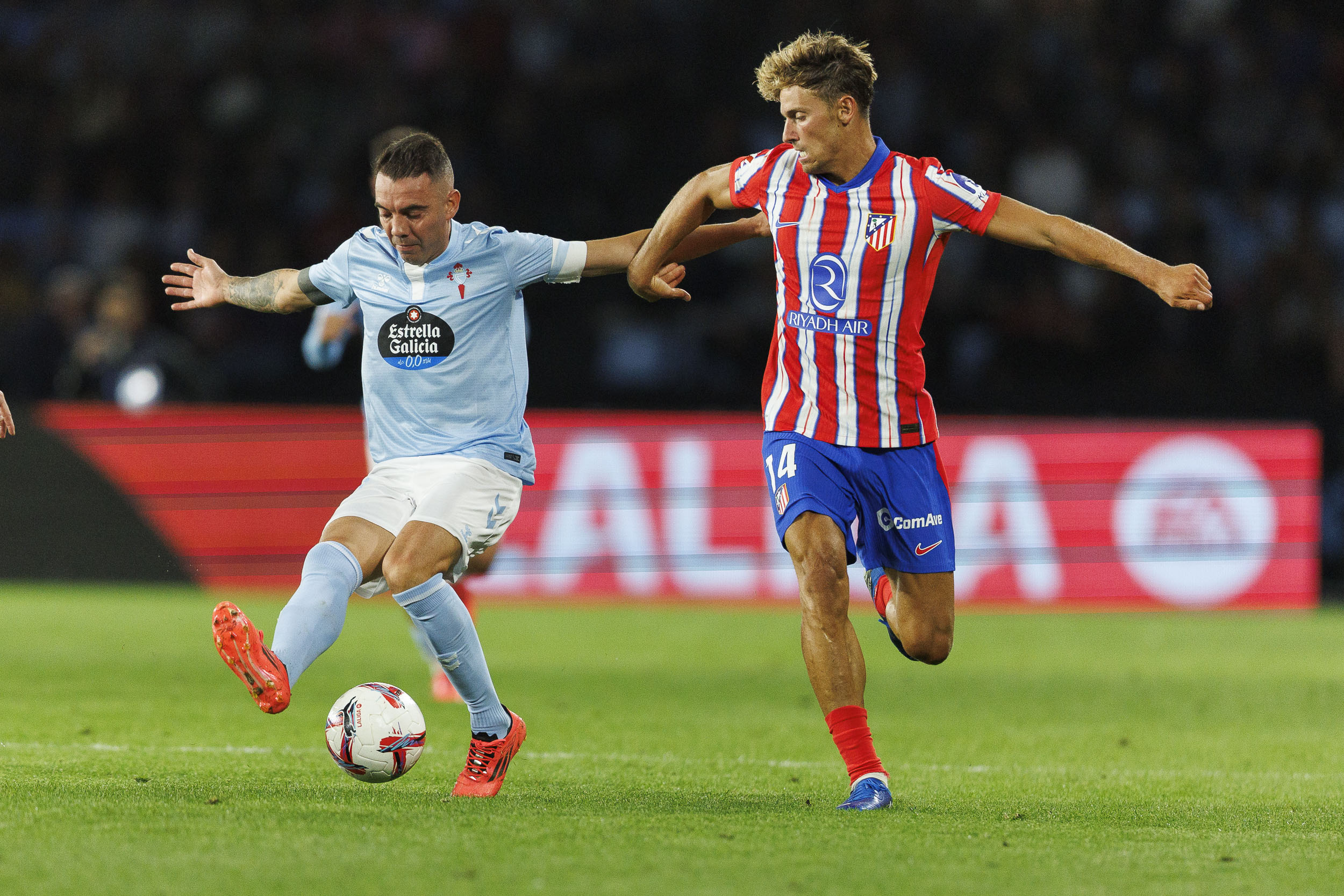 Iago Aspas, Marcos Llorente, Celta, Atlético de Madrid, LALIGA