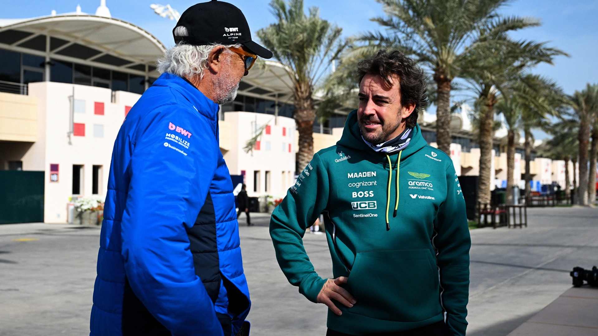 2025-02-28 Alonso Flavio Briatore F1 Formula 1