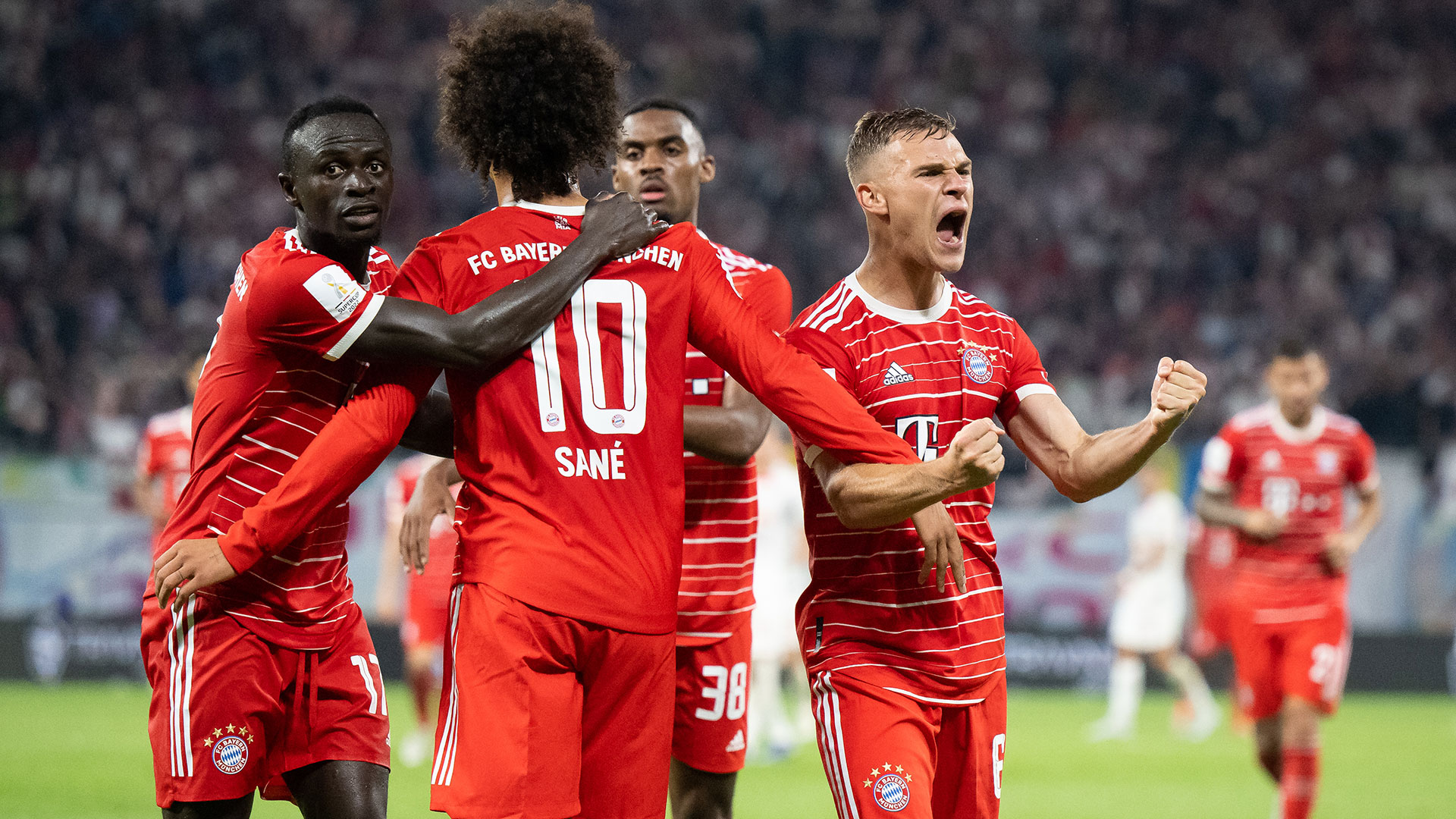 FC Bayern München Supercup Sadio Mane Leroy Sane Joshua Kimmich 30072022