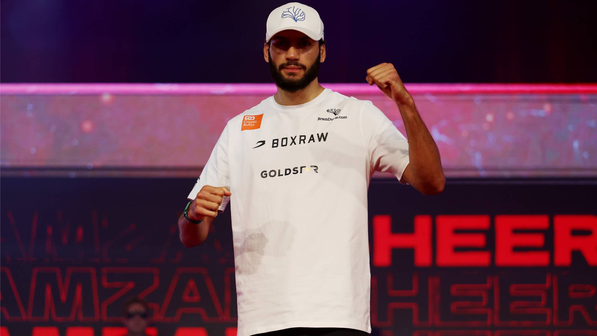 Hamzah Sheeraz at Edgar Berlanga Grand Arrivals_08072025