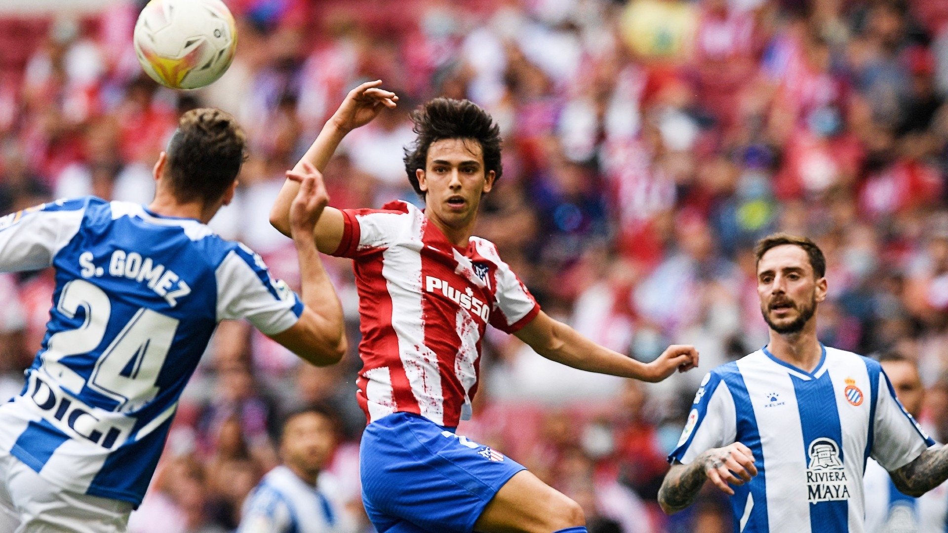 Joao Felix durante Atletico-Espanyol ne LaLiga