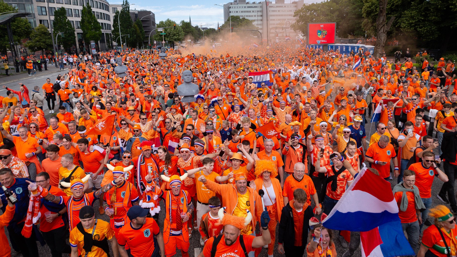 Netherland Niederlands Fans UEFA EURO 2024 16062024