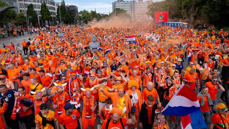 Netherland Niederlands Fans UEFA EURO 2024 16062024