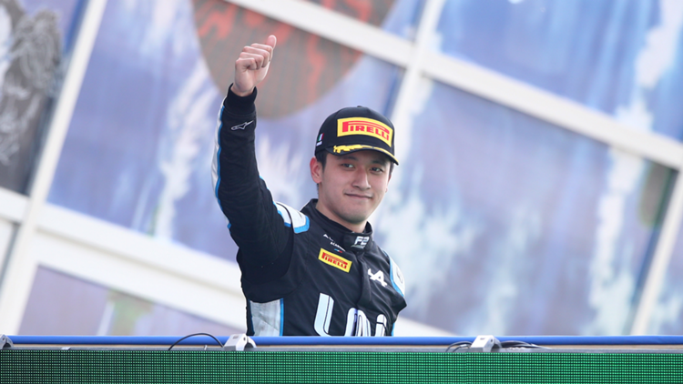 Guanyu Zhou, Alpine, F2