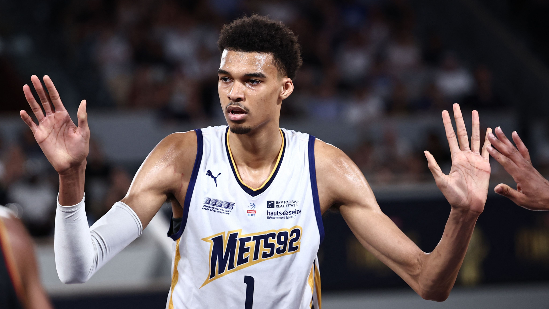 Victor Wembanyama Metropolitans 92
