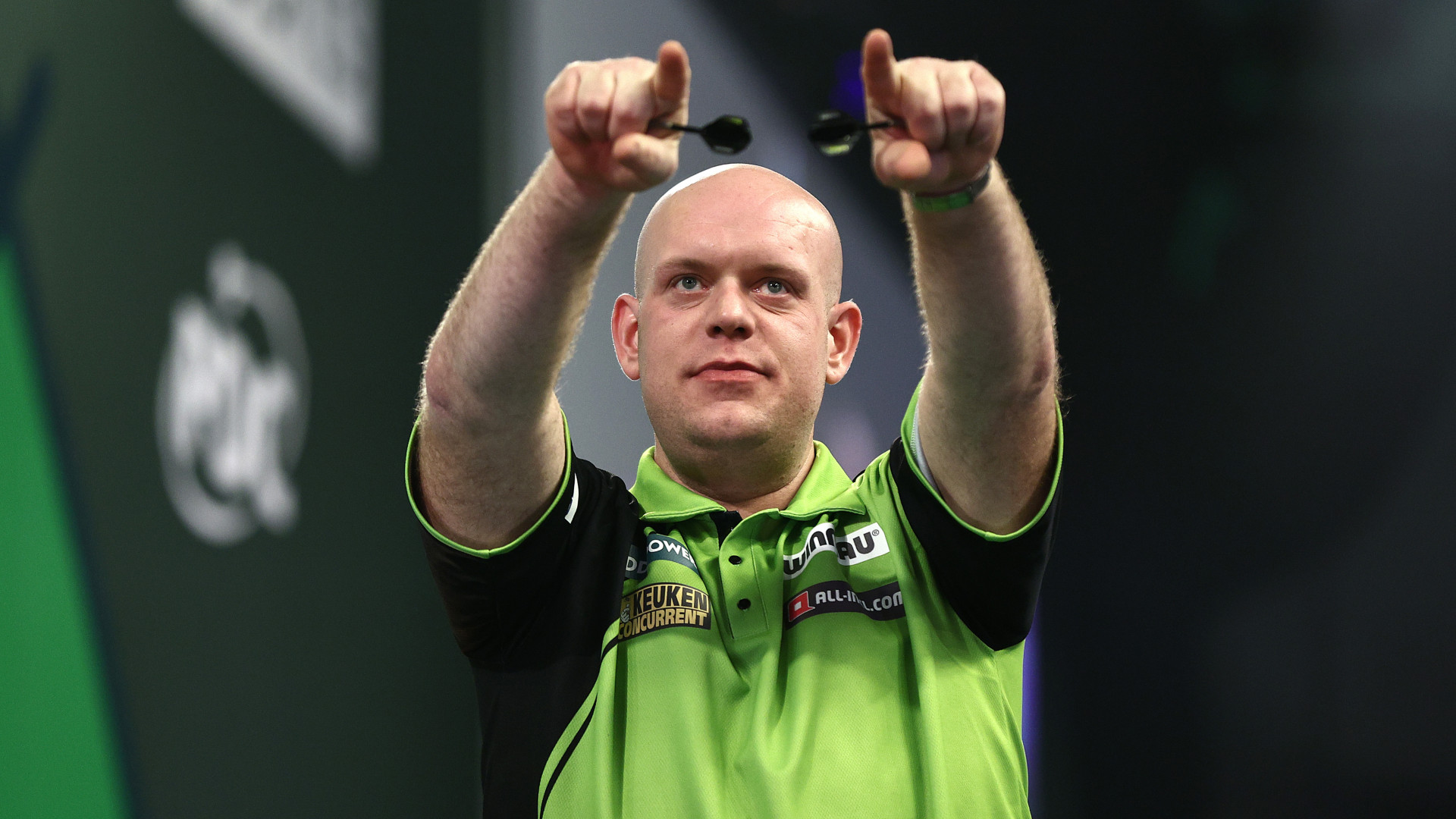 Michael van Gerwen Darts Weltmeisterschaft 02012025