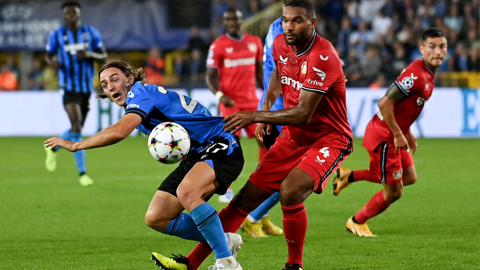 Jonathan Tah Bayer Leverkusen Brügge 07092022