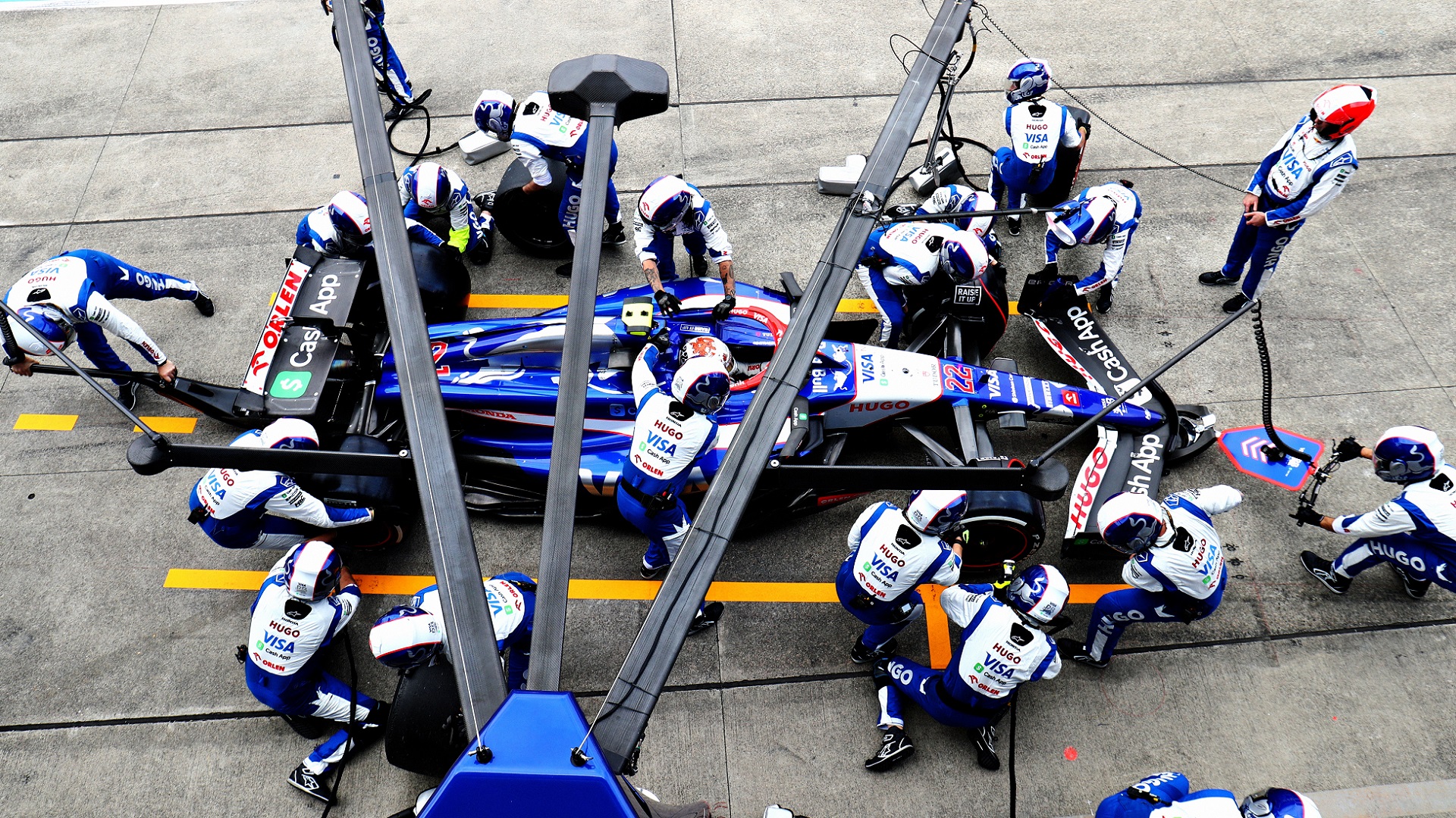 2024-04-07 Tsunoda Yuki Visa Cash App RB F1 Formula 1