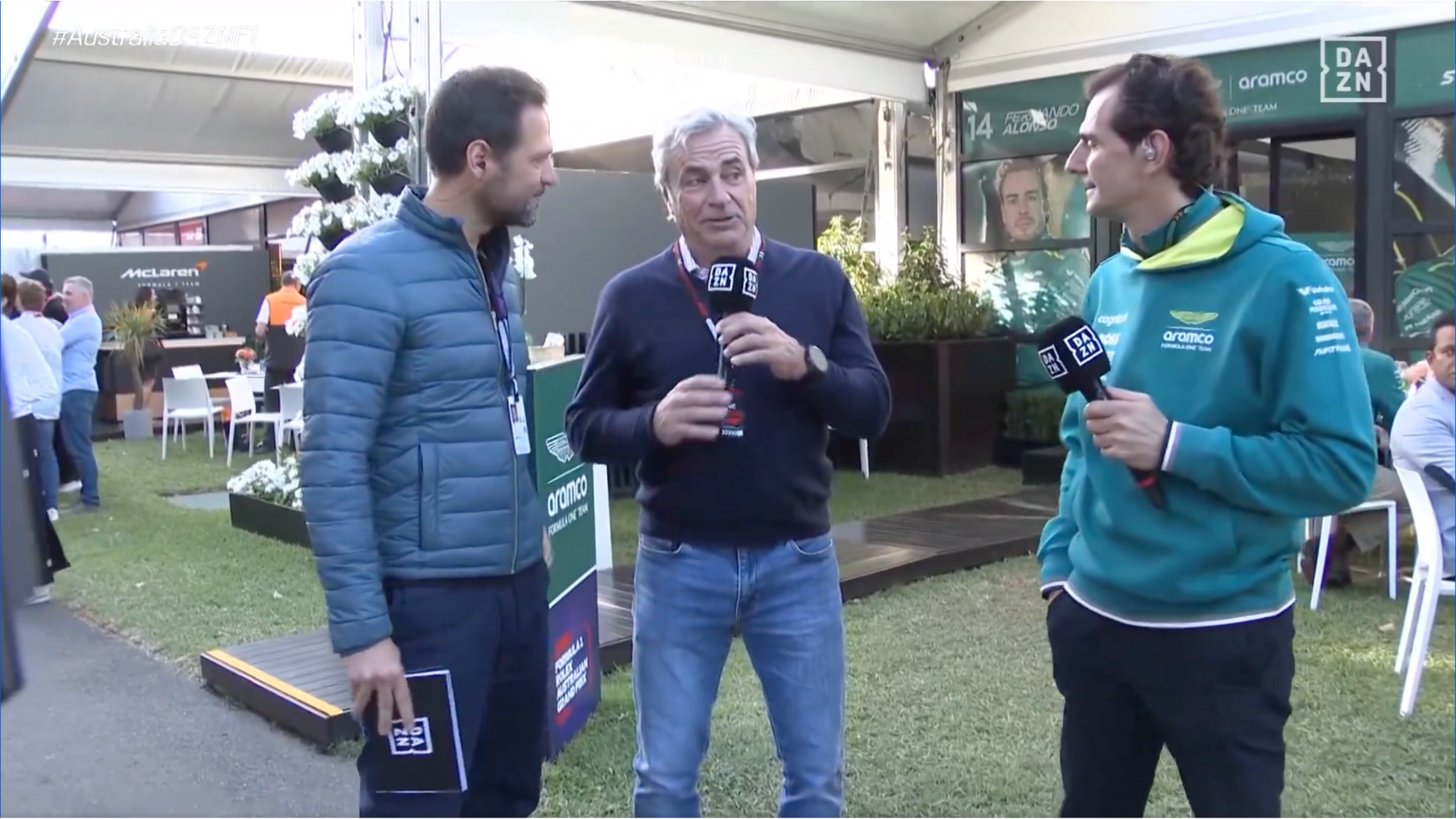 Carlos Sainz Sr., Roldán, Pedro de la Rosa