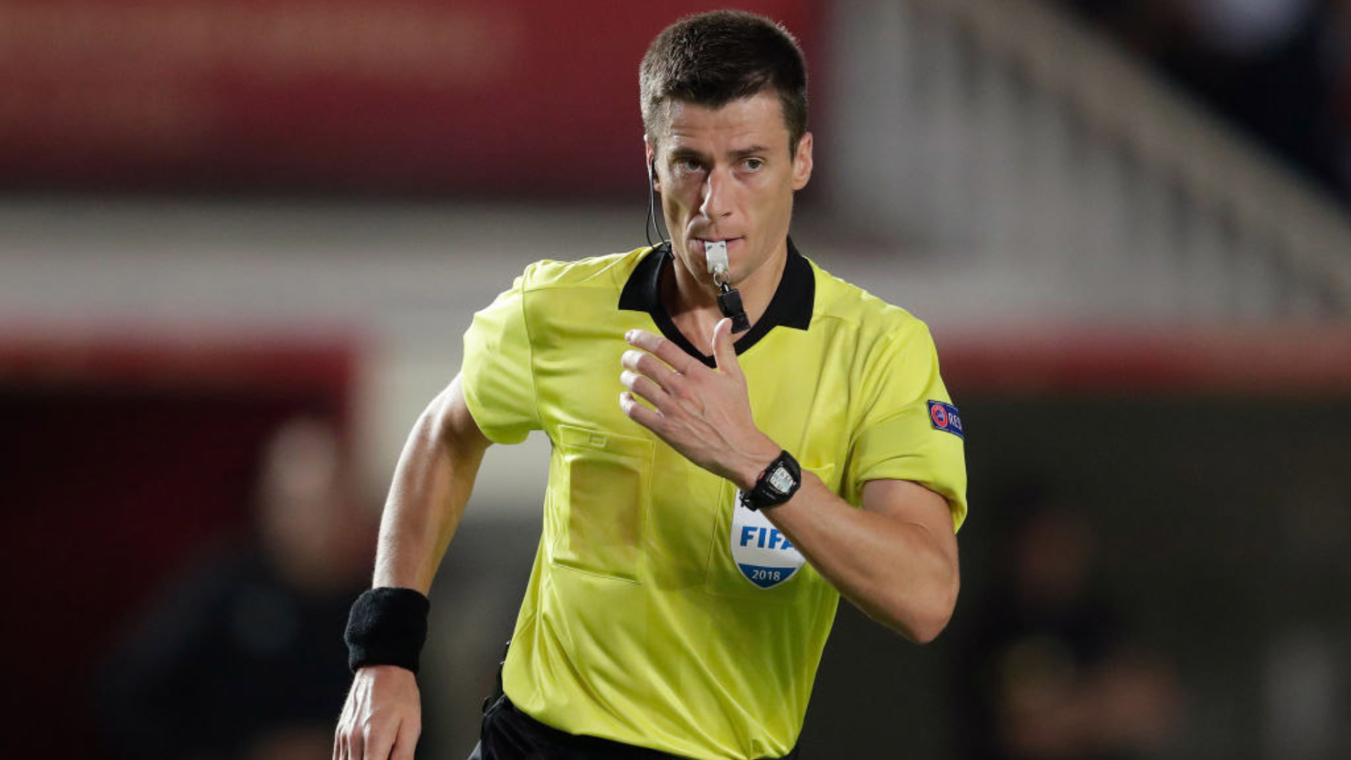 Benoît Bastien, árbitro, UCL