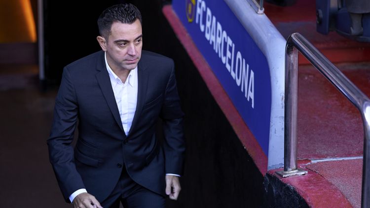 Xavi allenatore Barcellona 2021/22