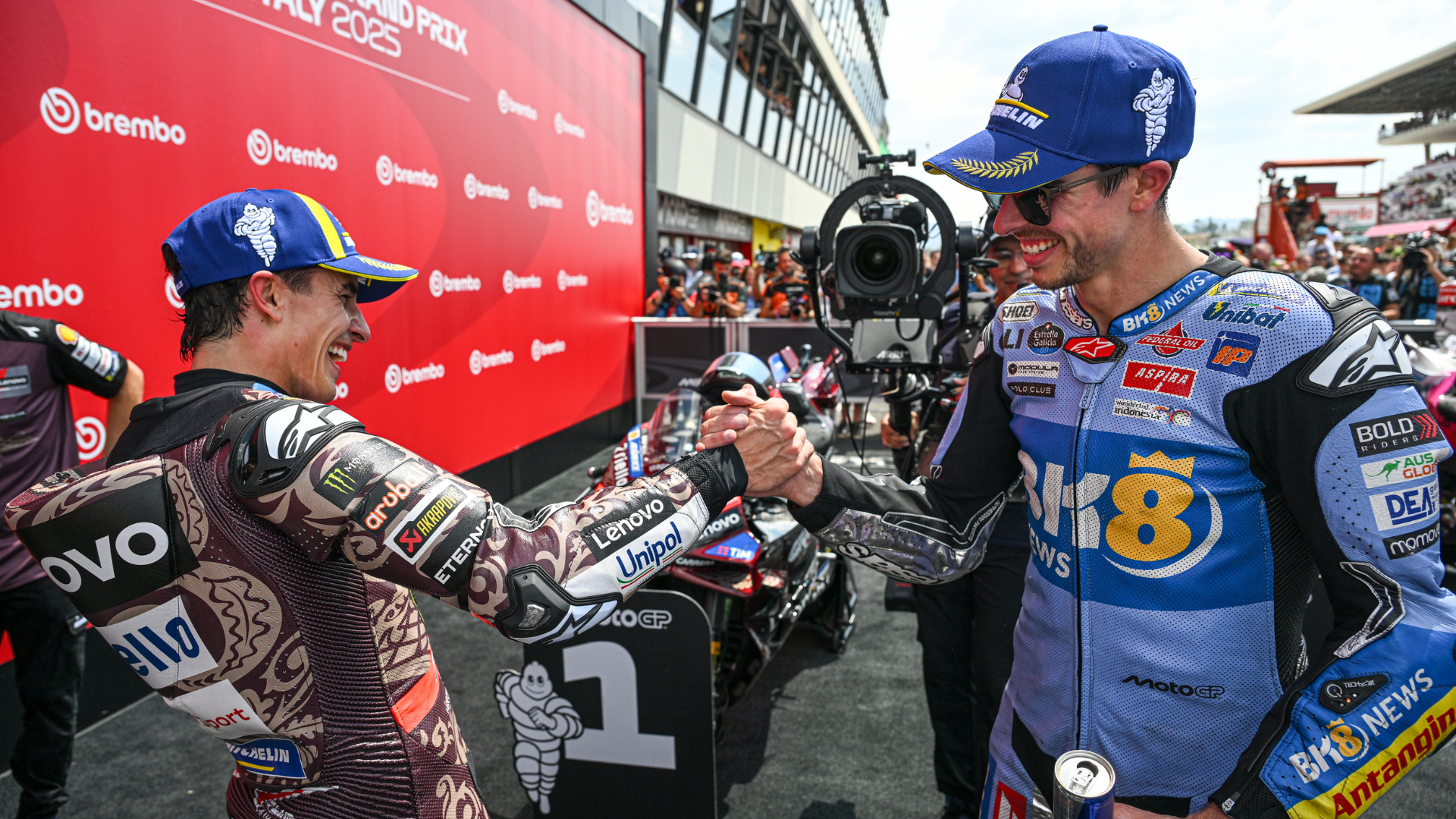 Marc Márquez, Álex Márquez, Mundial de MotoGP 2025, Mugello