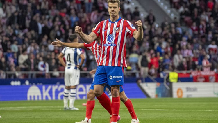 Sorloth Atlético de Madrid Real Sociedad