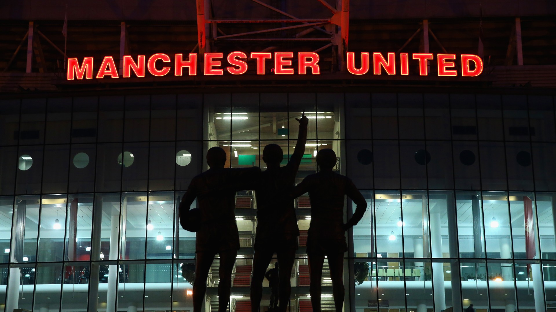 Old Trafford Stadion Manchester United FA Cup 14032014