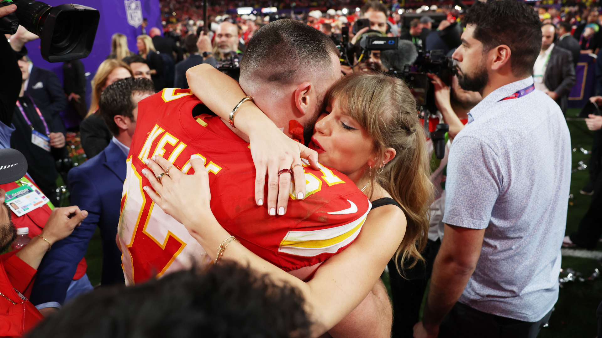 Taylor Swift Travis Kelce Super Bowl 2024