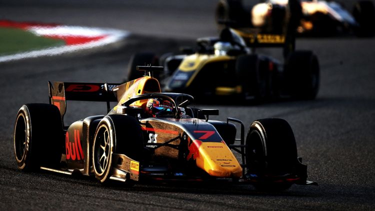 2020-12-05 F2 Formula 2 Tsunoda Yuki