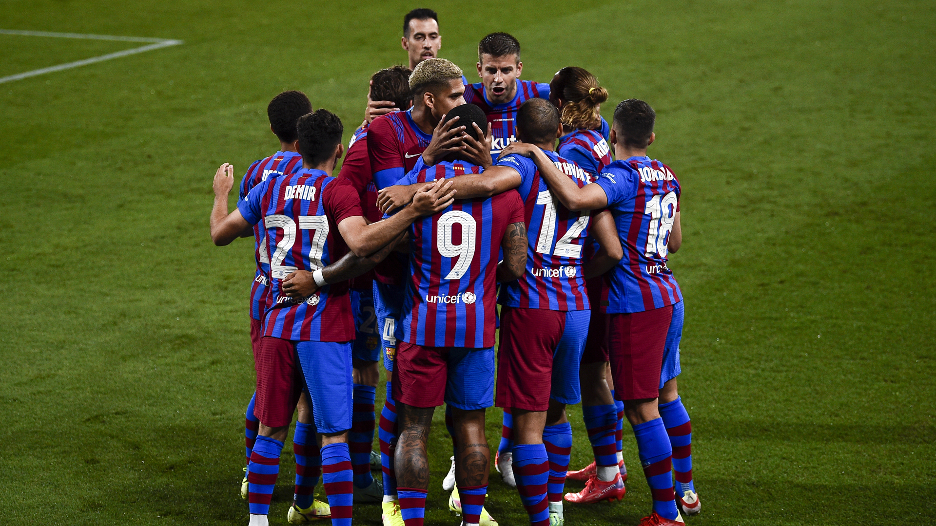 FC Barcelona Real Sociedad La Liga 12082021