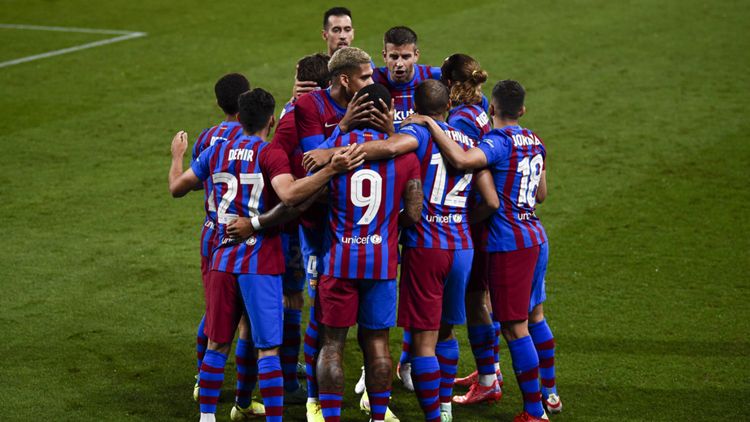 FC Barcelona Real Sociedad La Liga 12082021