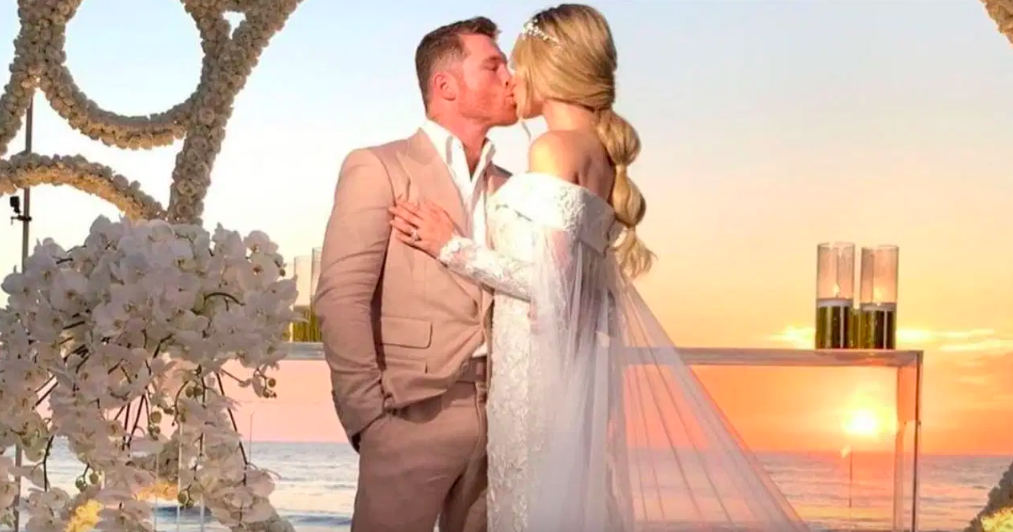 Canelo Álvarez y Fernanda Gómez