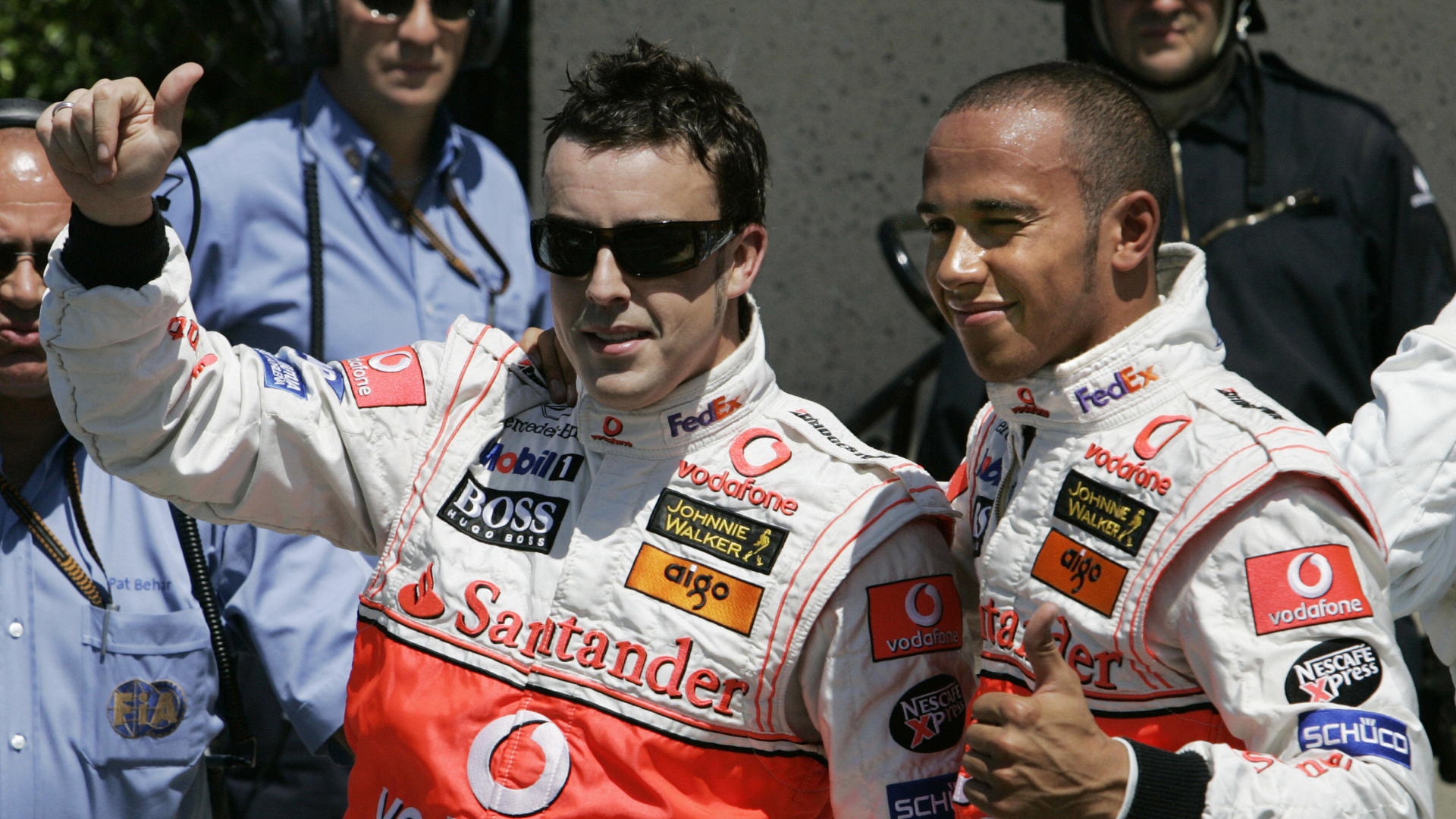 Fernando Alonso Lewis Hamilton