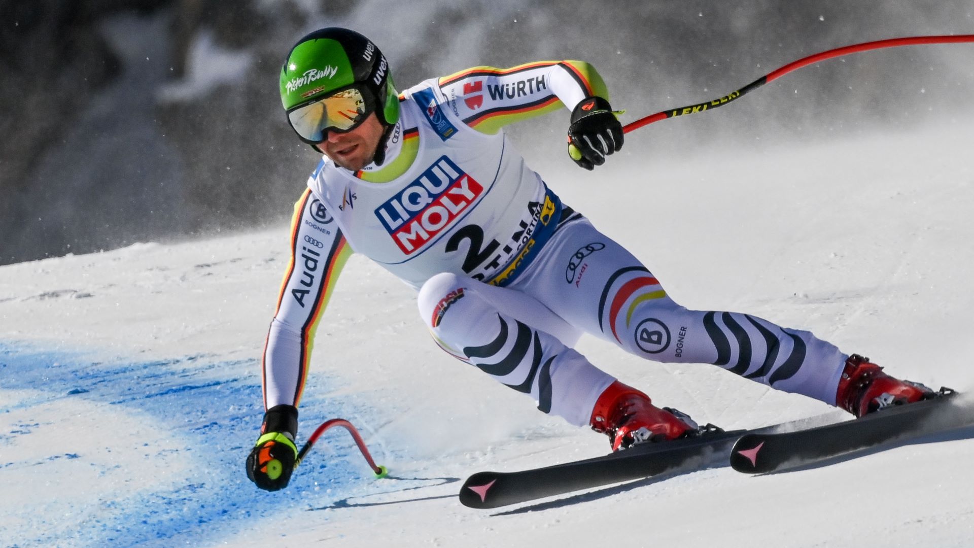 Ski Alpin Sander  Abfahrt der Männer heute live Saalbach