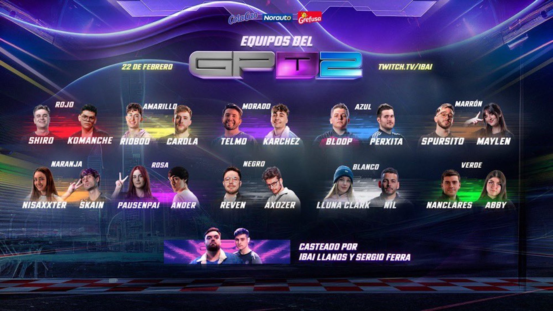 Gran Premio Twitch 2, Ibai Llanos