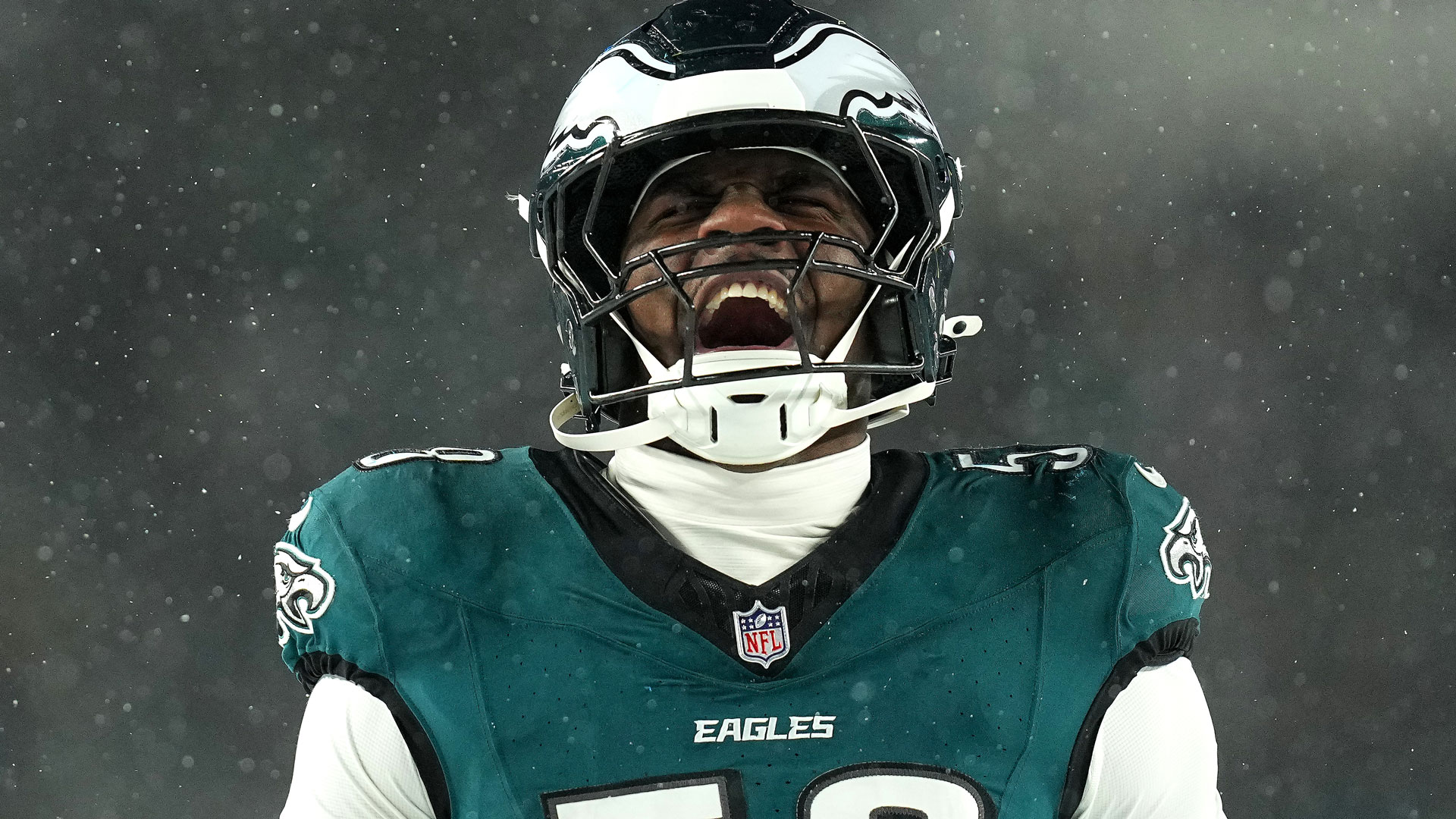 Jalyx Hunt Philadelphia Eagles NFL Playoffs 19012025
