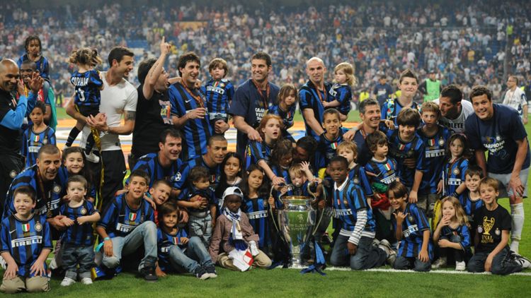 Inter Mailand Team Champions League Finale 22052010