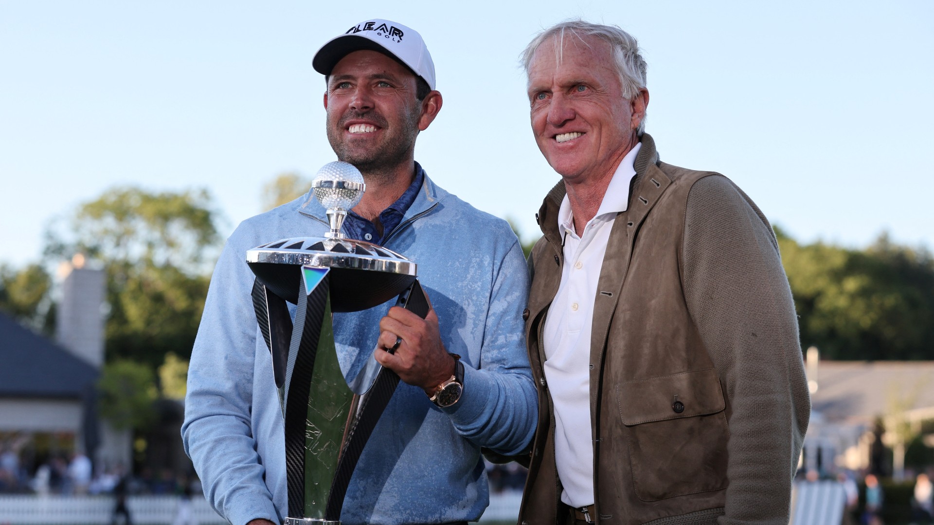 Golf LIV Invitational Series Charl Schwartzel Greg Norman London 11062022