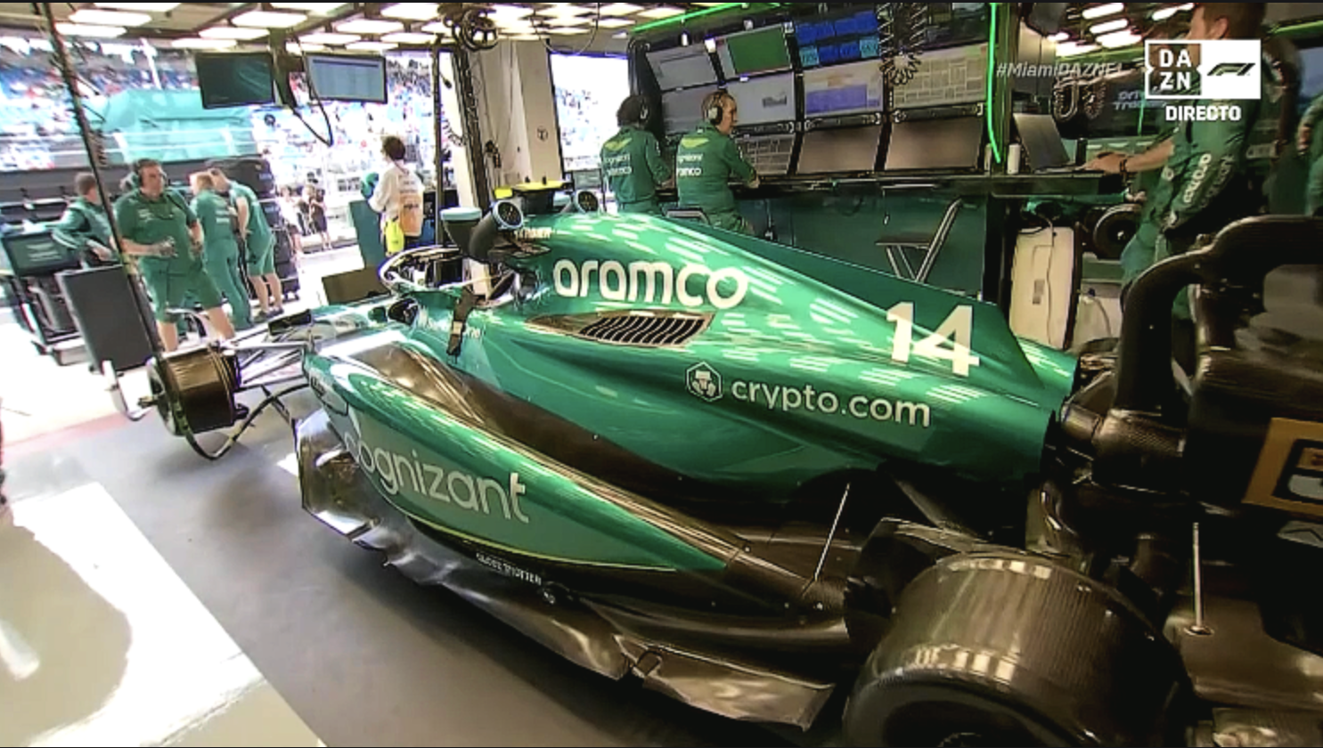 Aston Martin Garaje F1