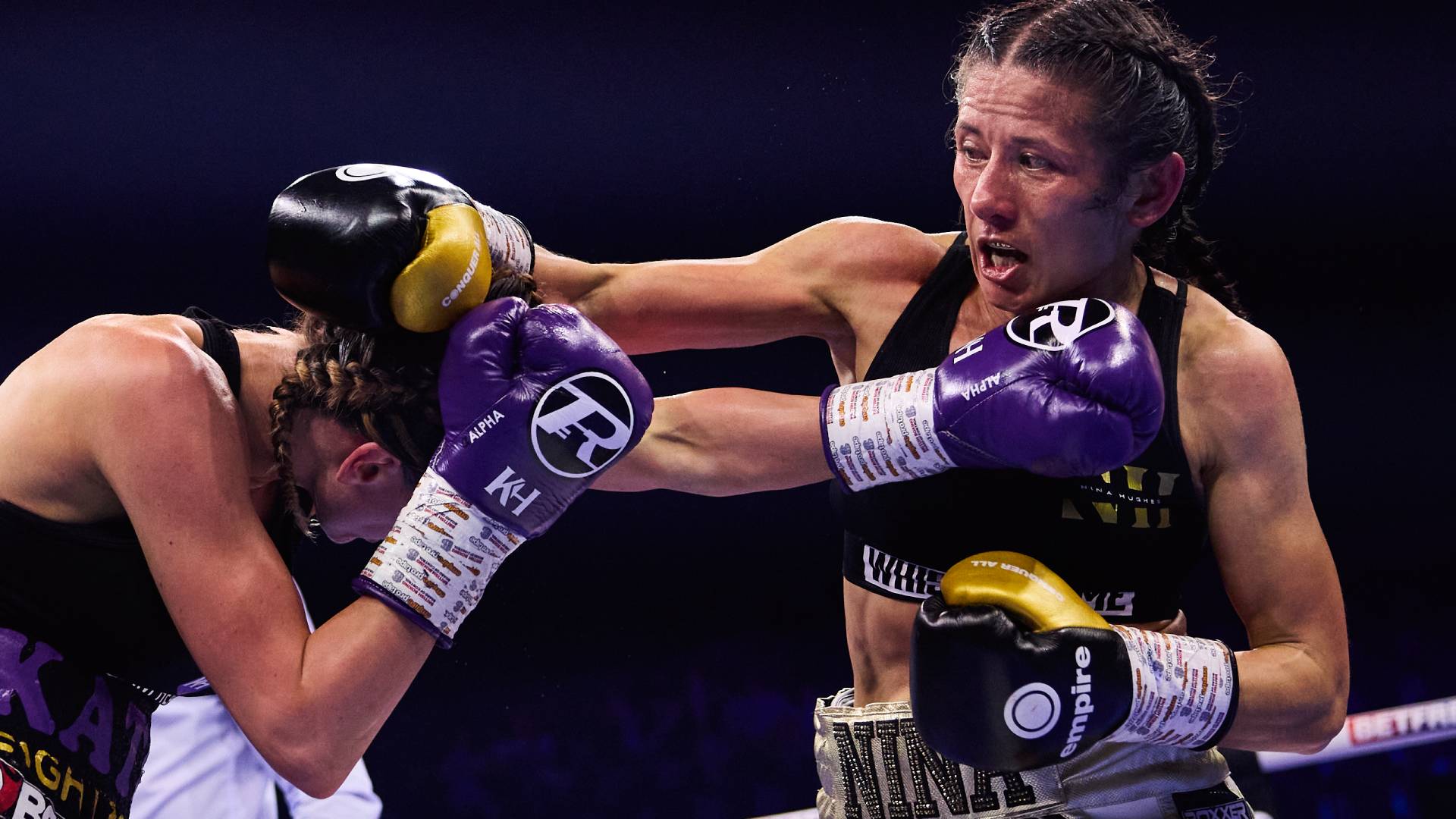 Nina Hughes v Katie Healy, WBA World Bantamweight Title.