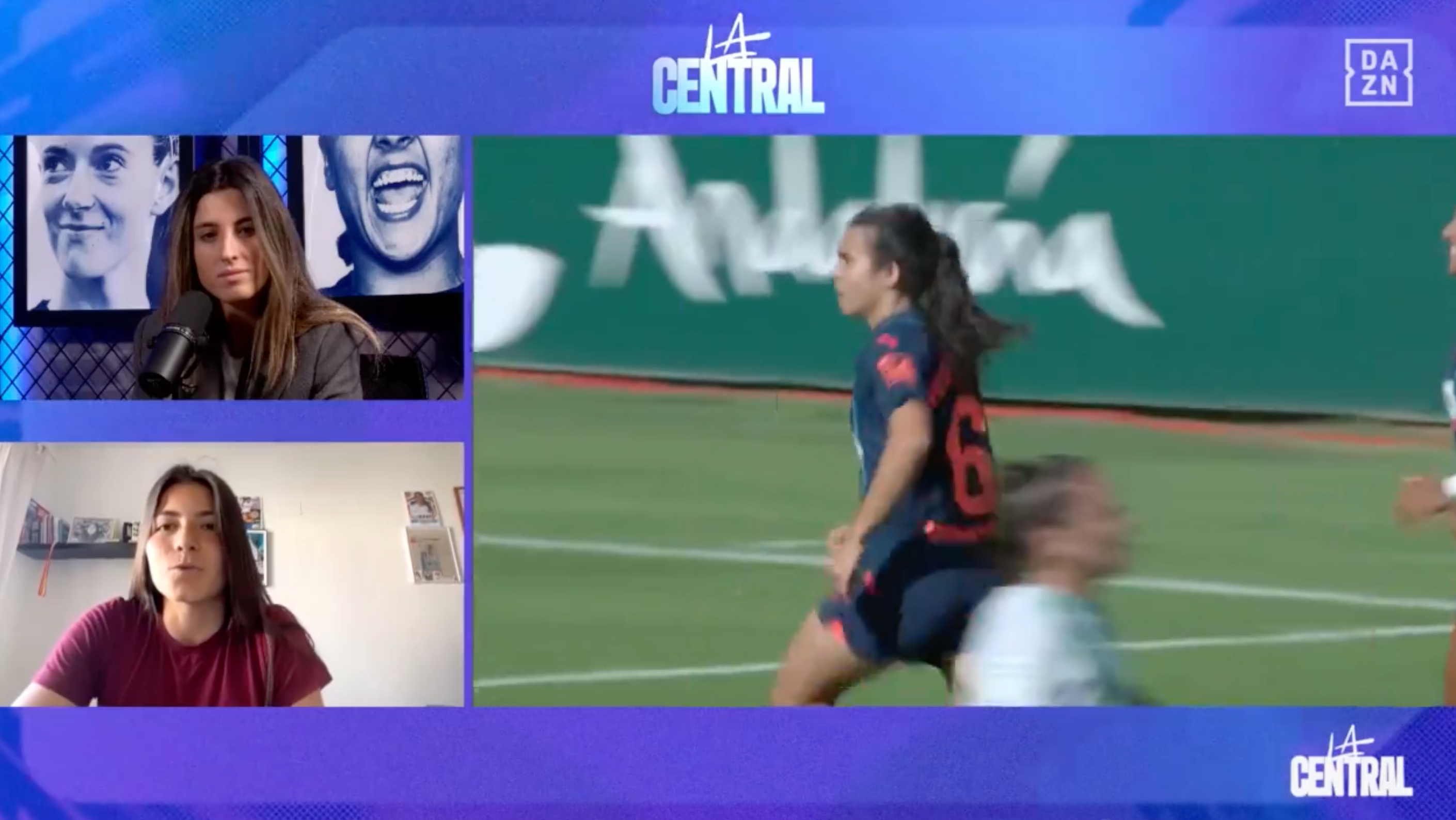 Ana Marcos en La Central de DAZN