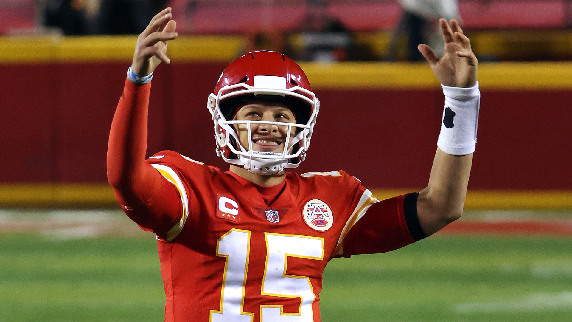 ONLY GER Patrick Mahomes Kansas City Chiefs vs. Buffalo Bills AFC Championship 24012021