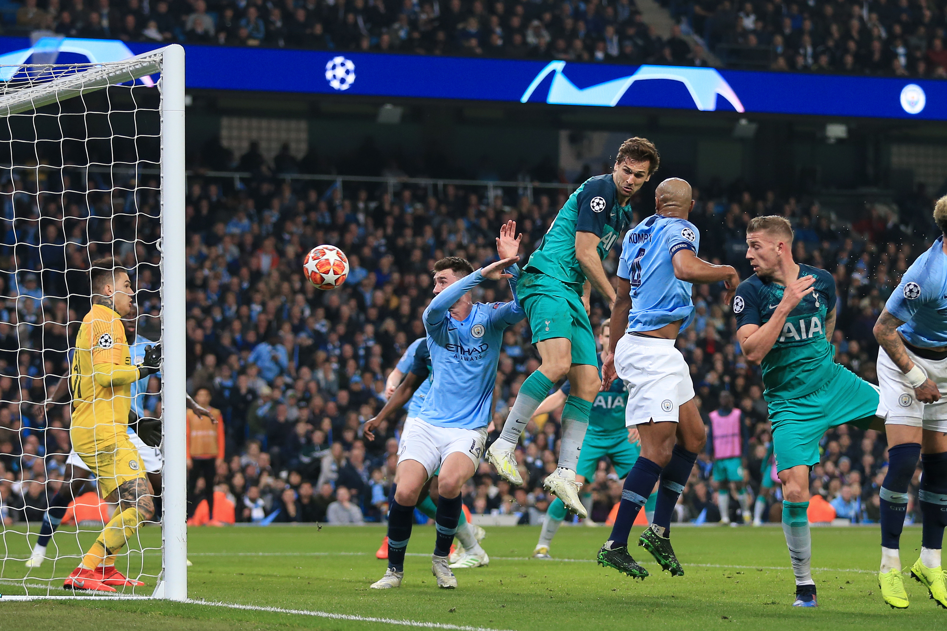 Man City Tottenham Champions League