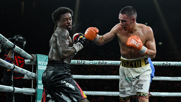 Tim Tszyu retires Errol Spence Jr. in dominant performance