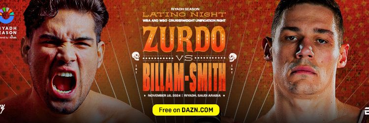 Gilberto 'Zurdo' Ramirez vs. Chris Billam-Smith