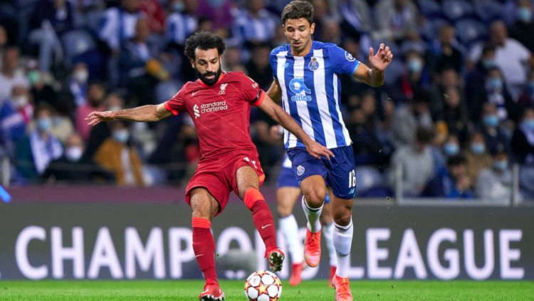 FC Liverpool FC Porto Champions League Mohamed Salah 28102021