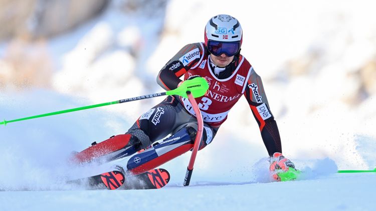 Henrik Kristoffersen Ski Alpin Männer Slalom Val d'Isere 12122021