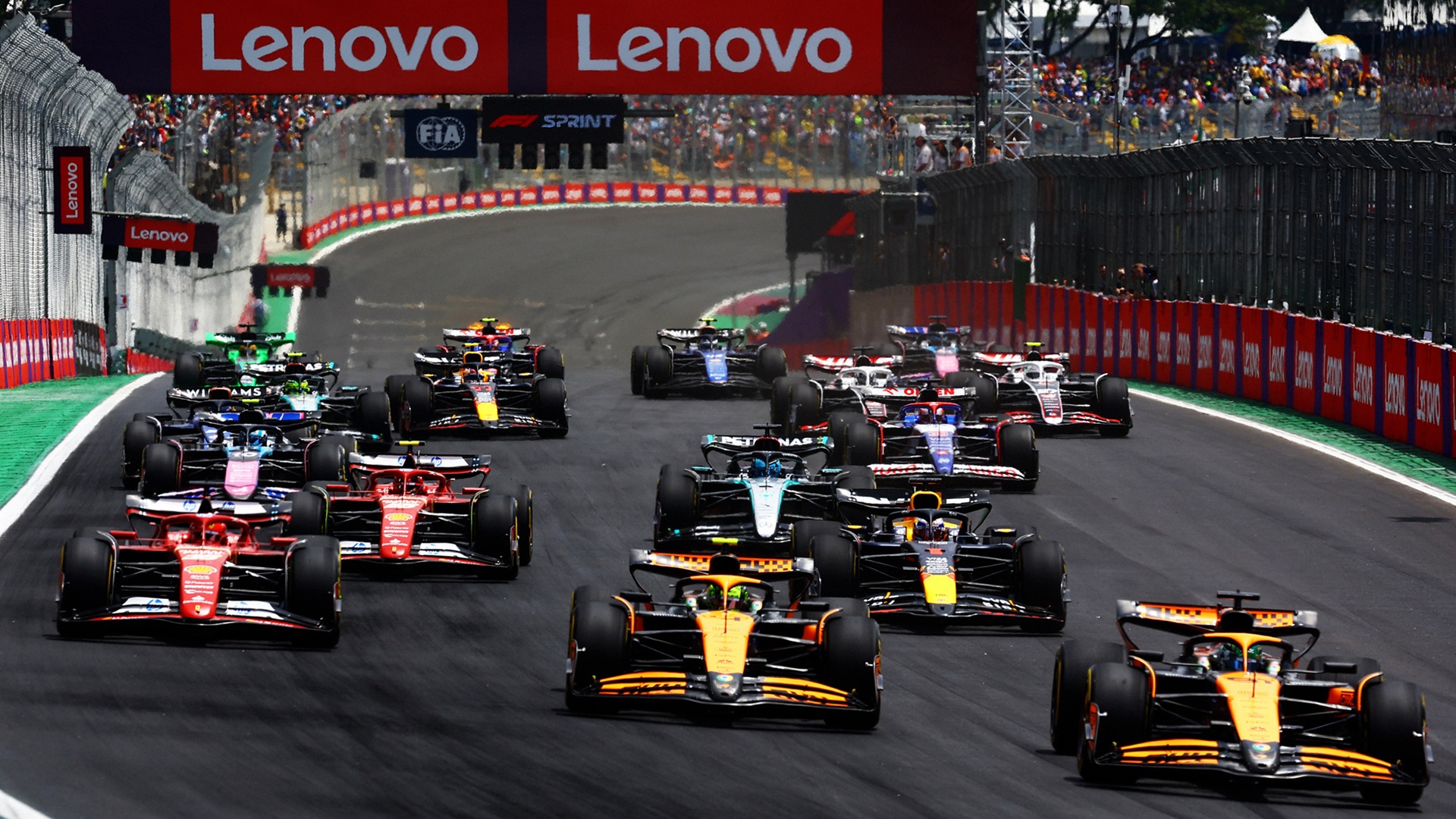 2024-11-02 Piastri Norris Leclerc Verstappen F1 Formula 1