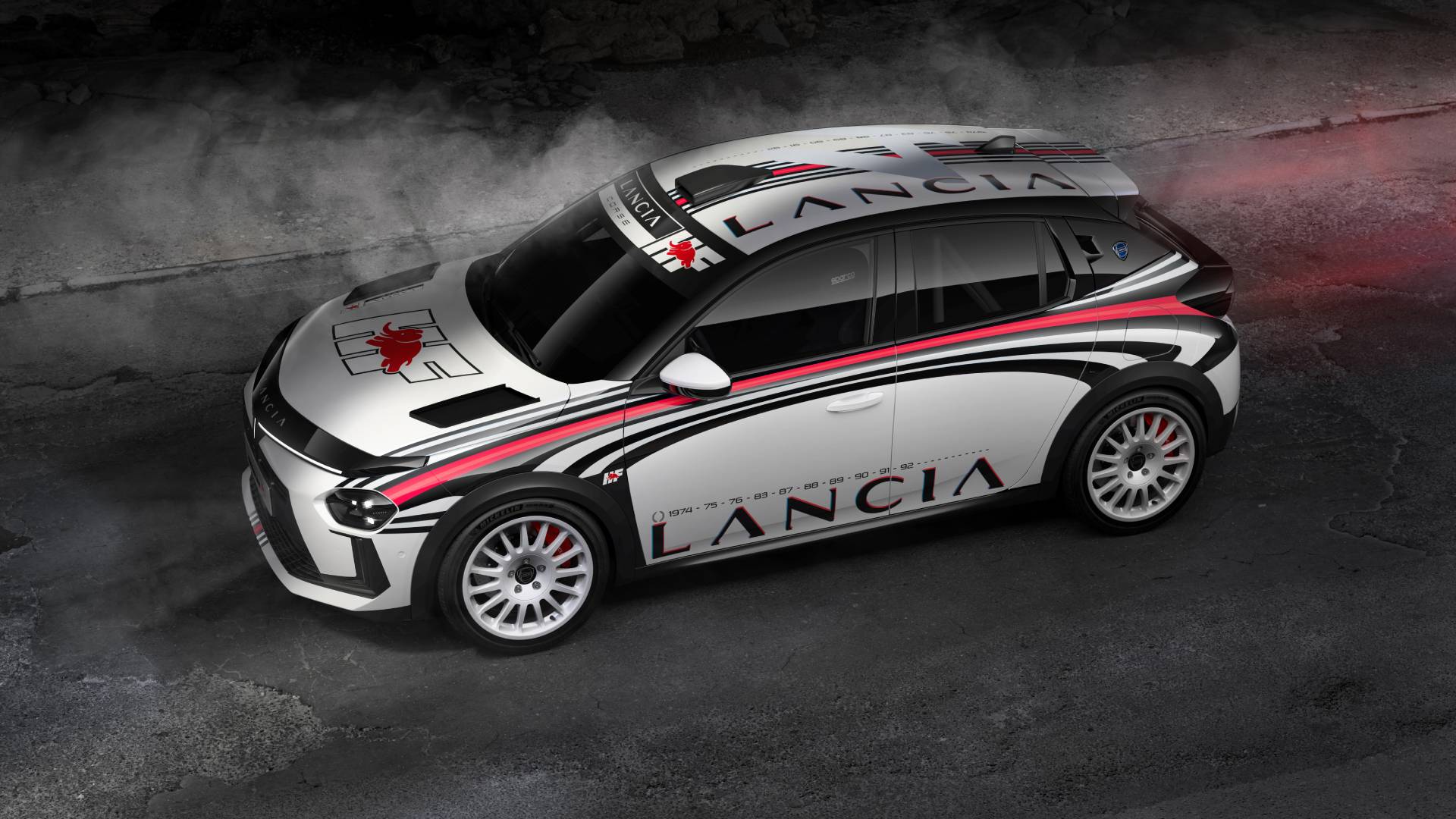 Lancia unveiling the Ypsilon Rally4