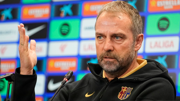 Hansi Flick Barcelona 2025