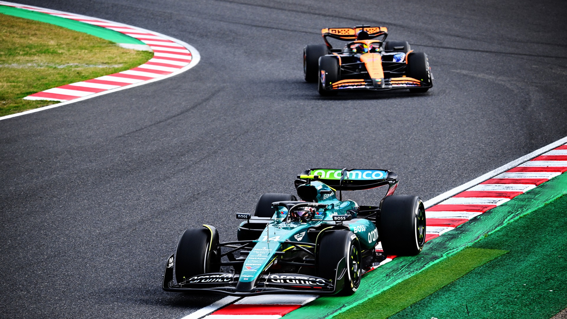 2024-04-07 Alonso Piastri F1 Formula 1