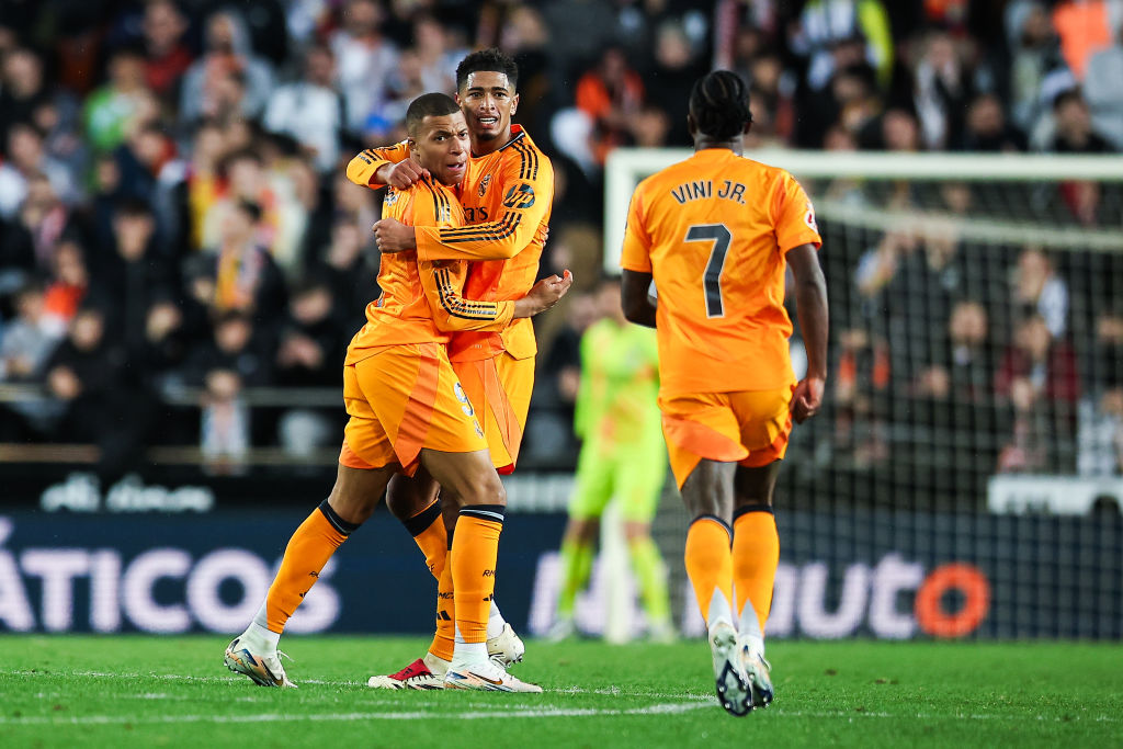 Vini, Mbappe, Bellingham 24/25 Real Madrid