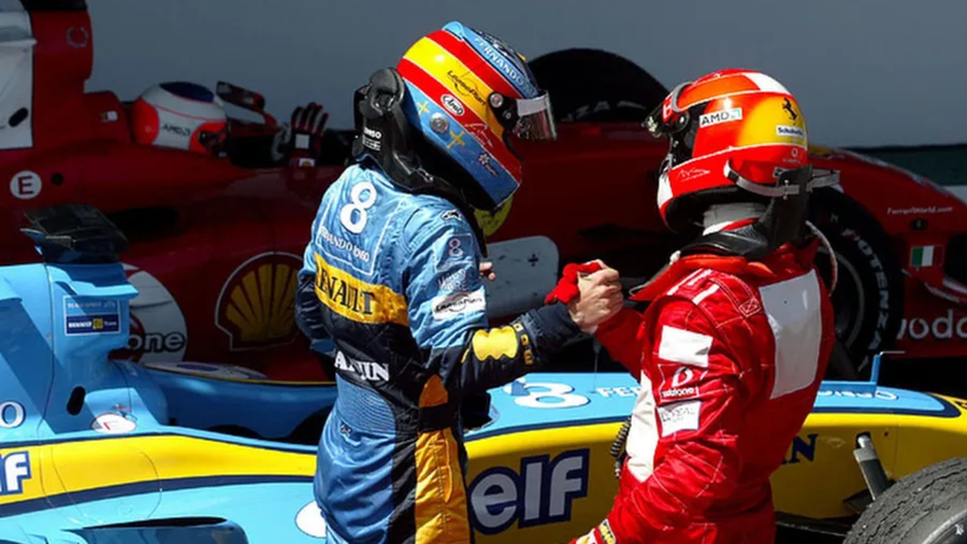 Fernando Alonso Michael Schumacher
