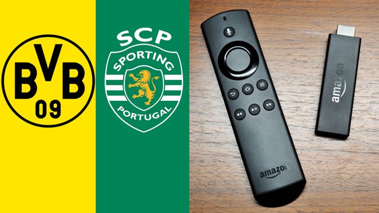 Borussia Dortmund BVB vs. Sporting CP Lissabon Amazon Fire TV Stick
