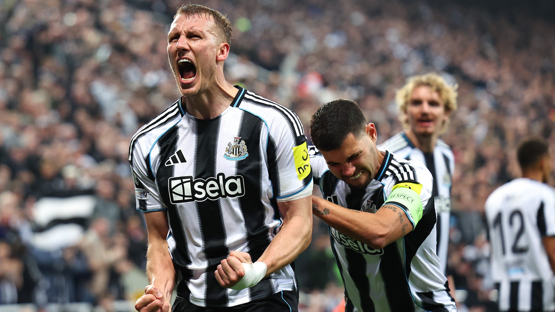 Newcastle United Dan Burn Champions League 051125